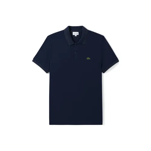 LACOSTE Collaboration Темно-синяя Мужская Поло