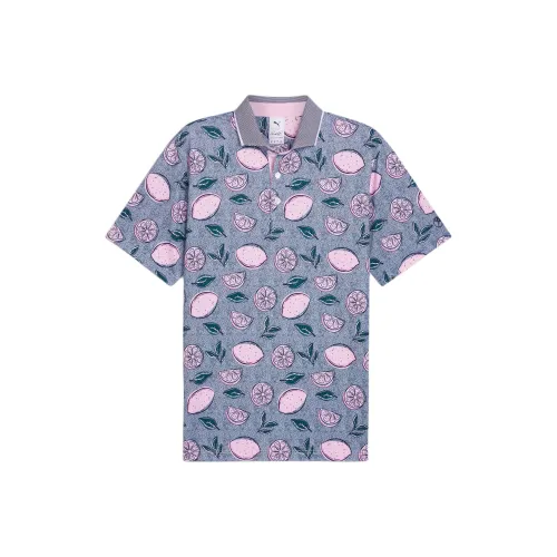 PUMA ARNOLD PALMER Golf Поло Мужское Темно-Морской Синий