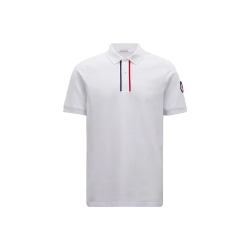 Moncler SS23 Поло Мужское Белое