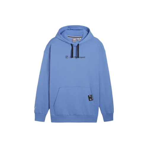 PUMA BMW M Motorsport Мужской Graphic Толстовка Hoodie Мужской Синий