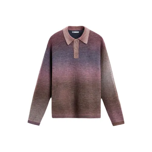 ZARA Розовая Мужская Поло