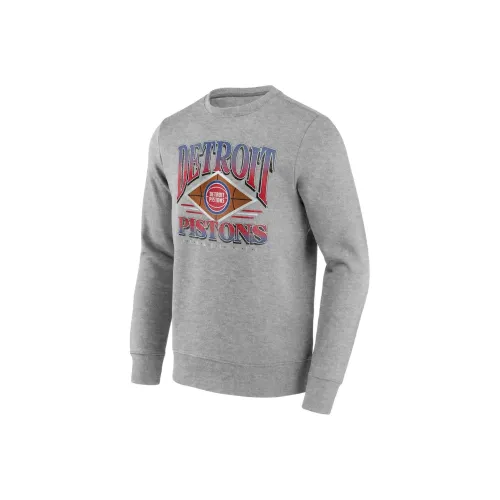 NBA Detroit Pistons Толстовка Мужская Серого цвета