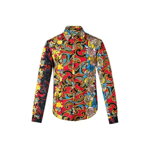 VERSACE JEANS Рубашка Мужская Многоцветная