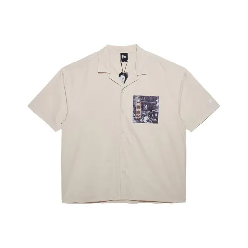 New Era Серо-бежевые Унисекс Рубашки