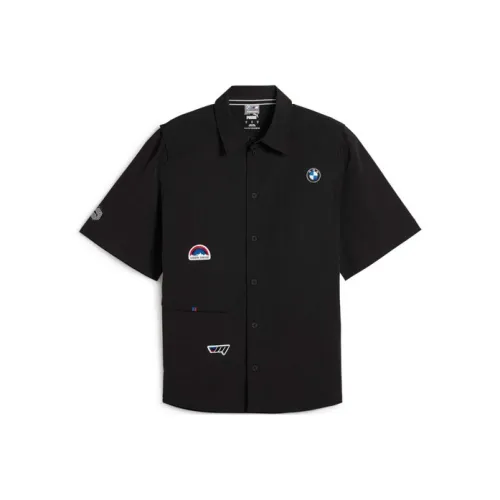 PUMA BMW Мужские Черные Рубашки