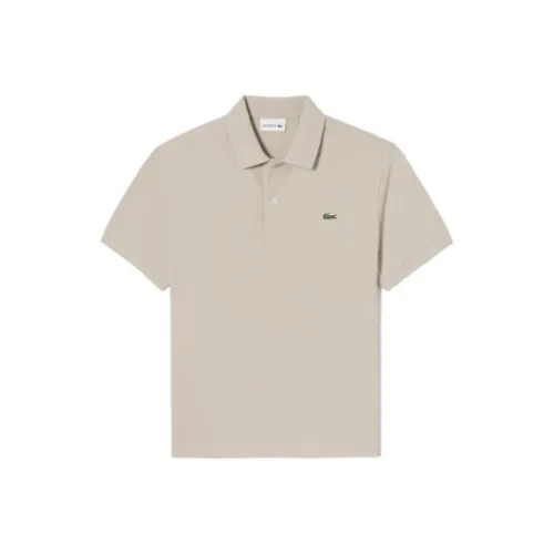 LACOSTE Бежевая Мужская Поло