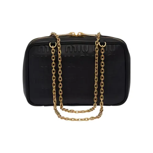 MIU MIU Кожа Сумка через плечо Стандартная Женская Черная