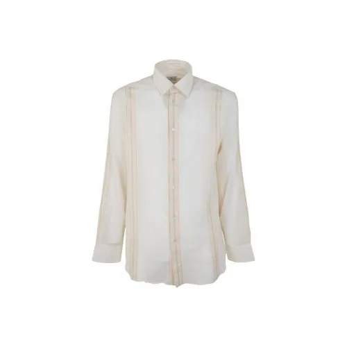 ETRO Белые Мужские Рубашки