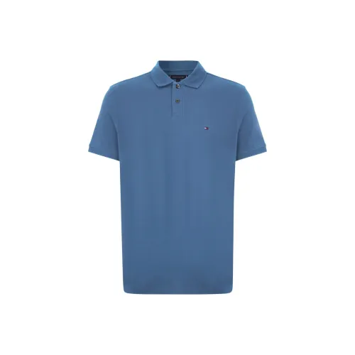 Tommy Hilfiger Polo Мужское Спокойное Синий