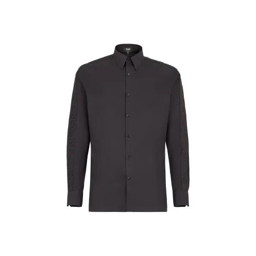 Fendi Мужские Черные Рубашки