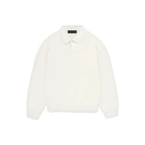 Fear of God ESSENTIALS FW23 Cloud Series Белый цвет танца облаков/Белый цвет танца облаков Мужская Поло