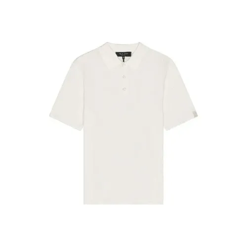 RAG&BONE Белая Мужская Рубашка Поло