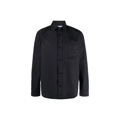 Stone Island Мужские рубашки морского синего цвета