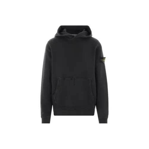 STONE ISLAND Толстовка Мужская Черная