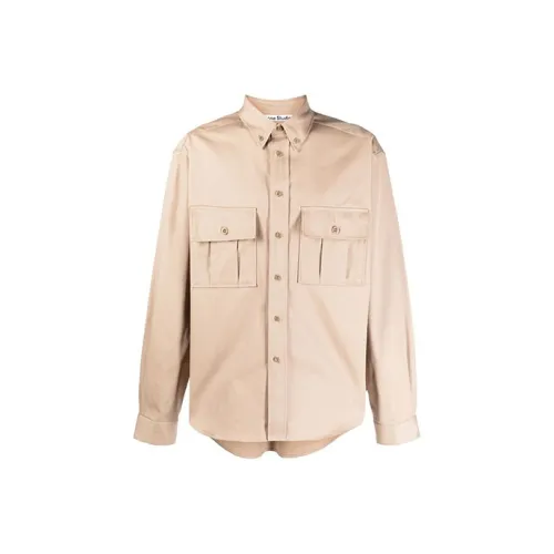 Acne Studios Коричневые Мужские Рубашки