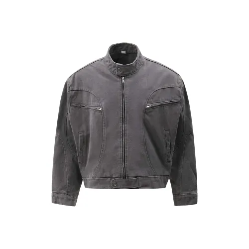 NOAHGIGI Серый Унисекс Джинсовые куртки