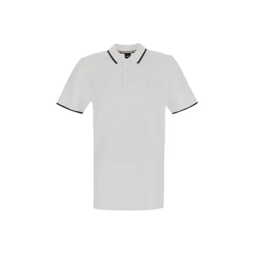 Hugo Boss Белая Мужская Поло