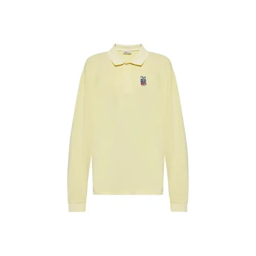 BALLY SS25 Поло Мужское Желтое