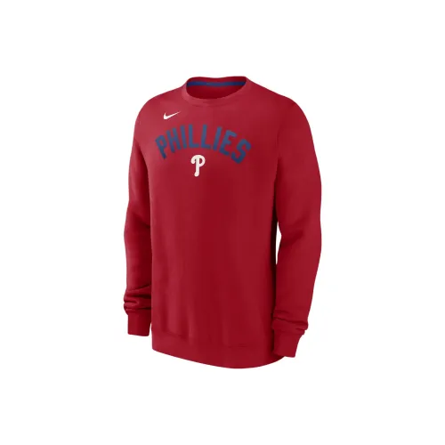 Nike MLB Коллаборация Толстовка Philadelphia Phillies PHILLIPS Мужской Красный
