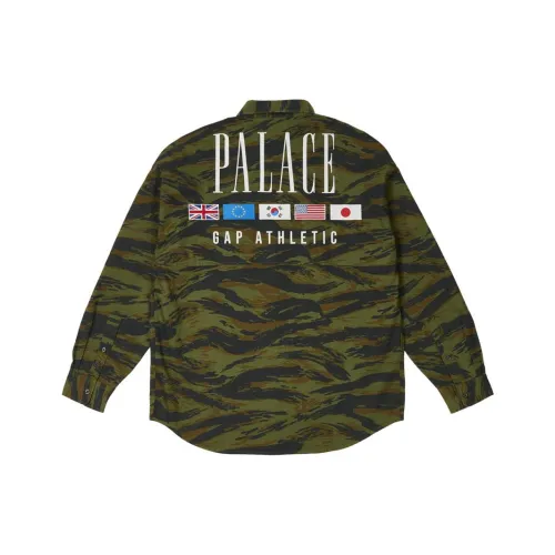 GAP Армейский зеленый Унисекс Рубашки