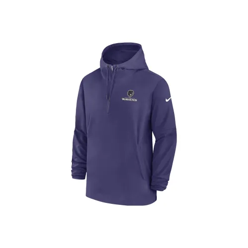 Nike Baltimore Ravens Sideline Толстовка Мужская Фиолетовая