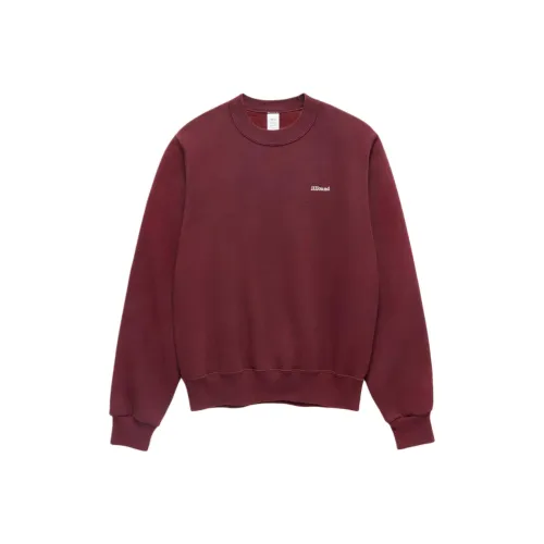 JJJJound SS24 Красный Унисекс Свитшоты