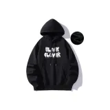 Черный (с флисовой подкладкой и утепленный)