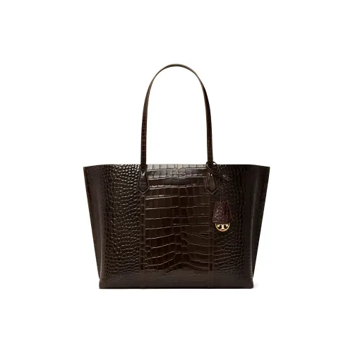 TORY BURCH Perry Кожа Тоут Сумка Сумка для покупок Сумка на плечо Сумка Женская Цвет Румяный