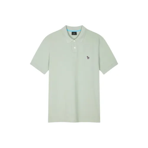 Paul Smith Шалфейно-зеленая мужская поло