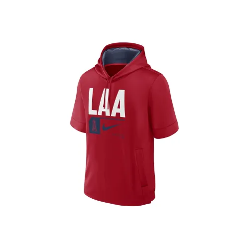 Nike Los Angeles Angels Tri Code LOCKUP Толстовка Мужской Красный