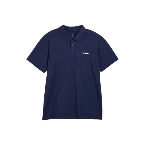 Подкладка Поло Унисекс Темный Корабельный Синий