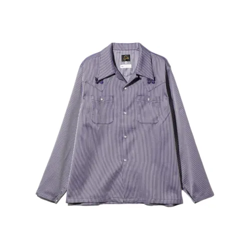 Needles x ONLINE SS24 Рубашка Унисекс Фиолетовый