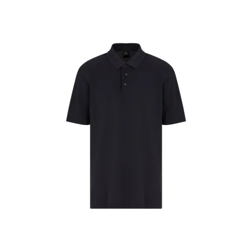 ARMANI EXCHANGEAE Мужское Поло Черное