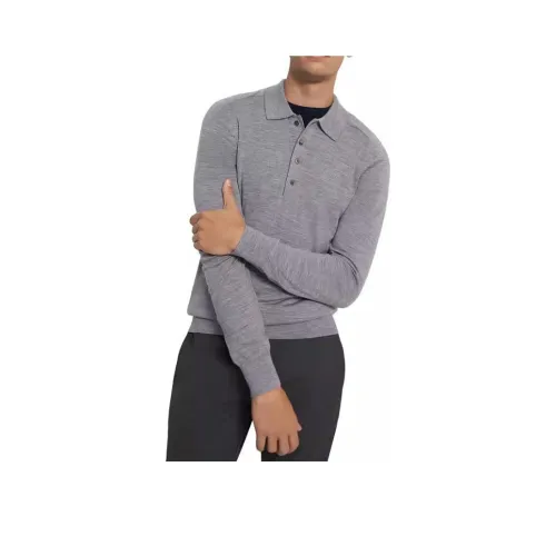 THEORY Gray Men's Polo