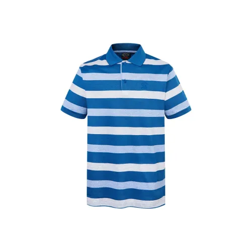 Paul Shark Yachting Поло Мужское Синие Полосы