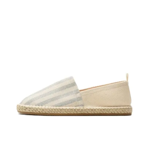 ZARA Espadrilles Beige Blue Men's