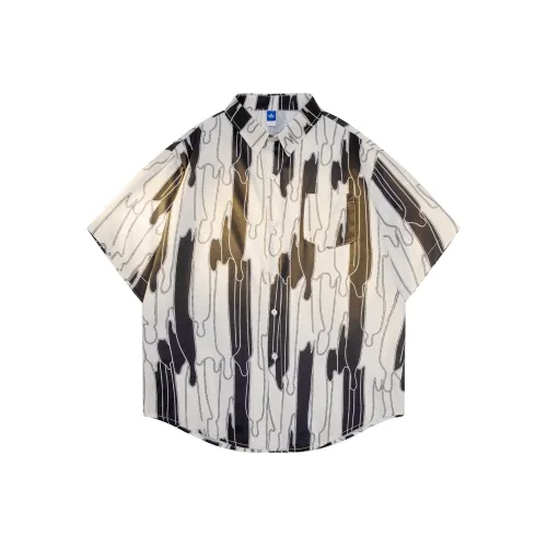 No Tears Рубашка Унисекс Черный Белый