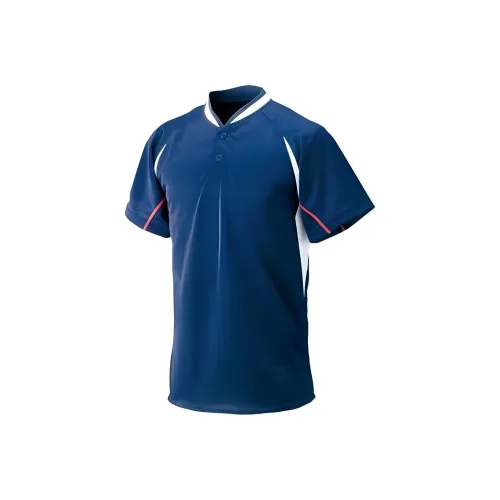 Mizuno Синий Мужское Поло