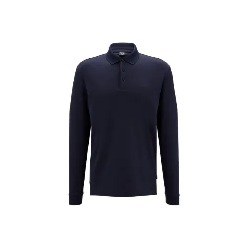 Hugo Boss FW22 Поло Мужское Синее