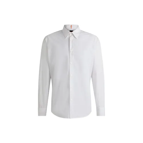 Hugo Boss Белые Мужские Рубашки