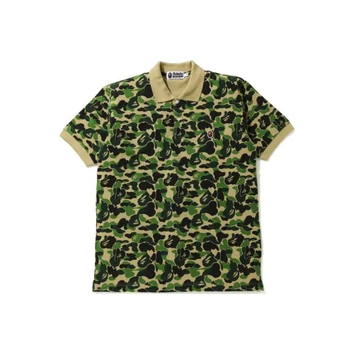 A BATHING APE BAPE совместная мужская рубашка поло