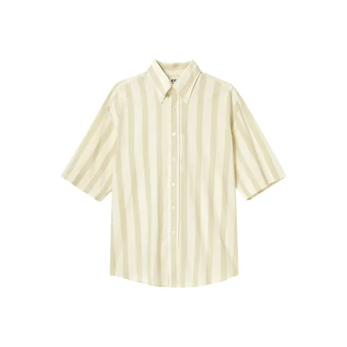 UNIQLO Крем Унисекс Рубашки