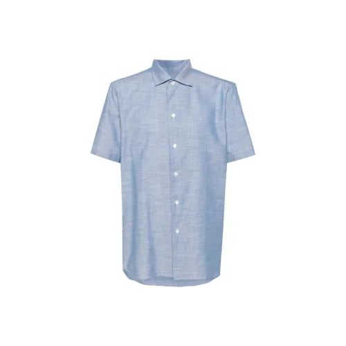 Brioni Мужские Синие Рубашки