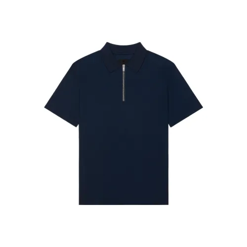 GIVENCHY Мужская поло синего цвета