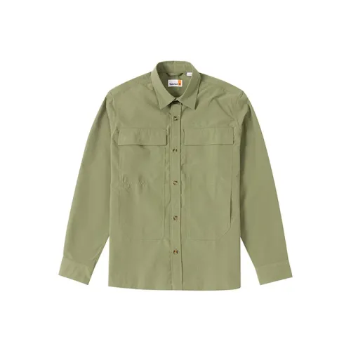 Timberland Olive Мужские рубашки