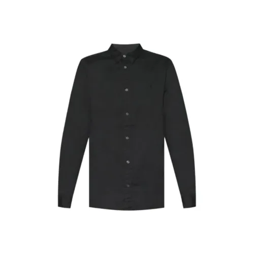 ALLSAINTS Мужские Черные Рубашки