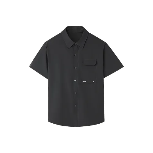 HLA Черный 47 Мужские Рубашки