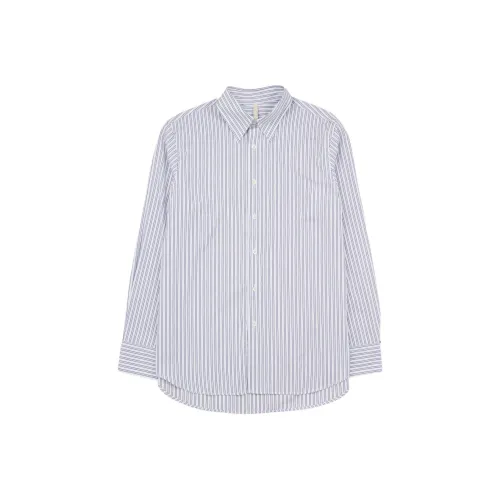 Подсолнух Синий Унисекс Рубашки