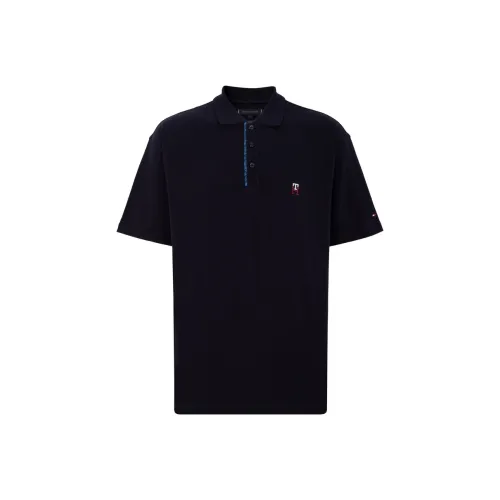 Tommy Hilfiger Темно-синий Синий DW5 Мужская Поло