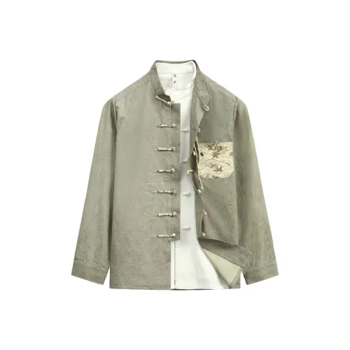 XUANSHENG Celadon Мужские Рубашки